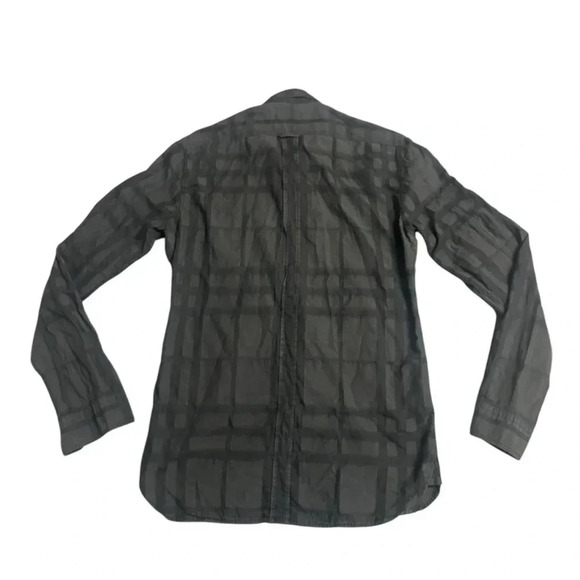 Burberry Button Down Grey  Shirt Size Small - Picture 2 of 10